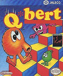 Q*bert -- NES Nintendo Arcade Game Original 