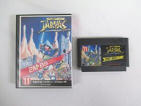 MIRAI SHINWA JARVAS -- Can be save. Boxed. Famicom NES. Japan. Work fully. 10265