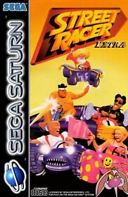 Street Racer - Sega Saturn Action Adventure Strategy Racing Video Game Boxed