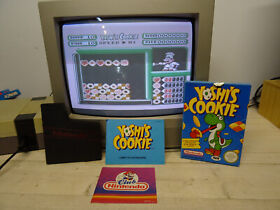 Yoshi's Cookie Nintendo 8 Bit NES Pal Versione Italiana 1993 Boxato e Testato