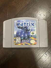 Wetrix Nintendo 64 N64 Video Game Cart