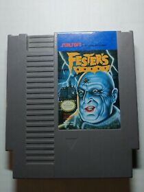 Fester's Quest (1989) - Cartucho de juego NES Nintendo - Tío de la familia Addams
