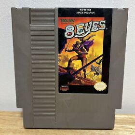 8 EYES NES Original Nintendo CLEAN TESTED AUTHENTIC