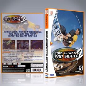 Dreamcast Custom Case - NO GAME - Tony Hawk's Pro Skater 2