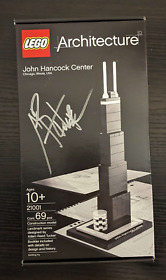 LEGO Architecture 21001 -- John Hancock Center -- SIGNED 1ST EDITION