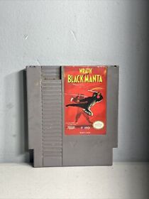 ¡Wrath of the Black Manta NES Nintendo! ¡Limpiado y probado ¡ENVÍO GRATUITO!¡!