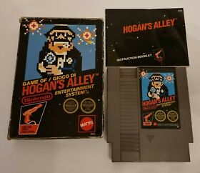 Hogan's Alley ~ NES ~ PAL ~ Boxed COMPLETE ~ 5 screw 1st Edition print ~ RARE