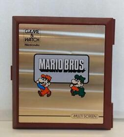 Nintendo Game & Watch Mario Bros. MW-56 Multi Screen Tested