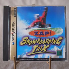 Zap Snowboarding Trix Sega Saturn Japan Tested VG SS RetroGaming