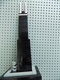 Lego Architecture John Hancock Center 21001 complete but no name plate