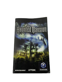 Haunted mansion Nintendo GameCube Game Cube MANUAL ONLY