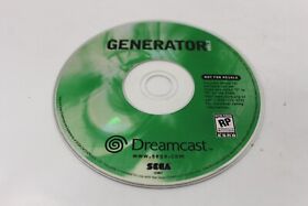Sega Dreamcast Generator Vol 2 (Dreamcast, 2000) Disc Only
