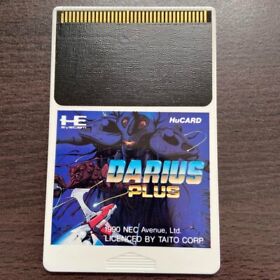Darius Plus Hu Card TAITO NEC PC Engine From Japan NTSC-J