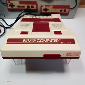 Classic Famicom Console Nintendo FC Boxed +10 Games NES Tested