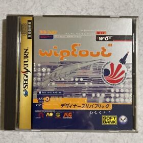 wipEout SEGA Saturn SS Import Japan