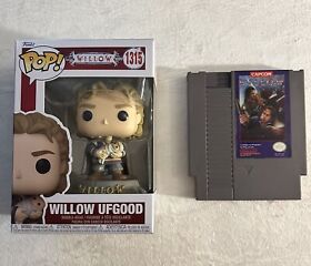 Willow NES Game (cart Only & Willow Funko Pop (New & Sealed) Clean &tested