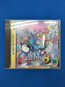 Capcom Rockman 8 Metal Heroes/T-1214G Sega Saturn Software