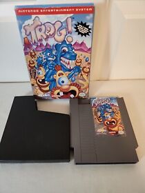 Trog! NES (Nintendo Entertainment System, 1991) With Box & Sleeve - No Manual