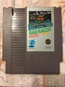 RAD RACER - Nintendo Nes - Tested & Working