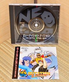 MUTATION NATION Neo Geo CD NCD SNK Neogeo CD
