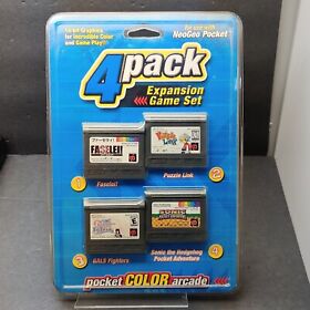 NEO GEO Pocket Color Games 4 Pack Expansion Game Set Faselei! Jp