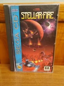 Stellar-Fire (Sega CD, 1993)  Complete in Box - CIB