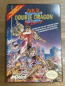 READ DESCRIPTION Double Dragon II 2 1988 NES Original Box *DAMAGE*