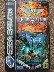 Digital Pinball (1995) Sega Saturn PAL UK & French SECAM Version.