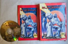 BLACKHOLE ASSAULT  (Sega CD, 1992) Complete w/ Outer Box CD Case Manual Untested