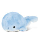 DolliBu Plush Blue Whale Stuffed Animal - Soft Fur Huggable Blue Whale - 7 Inch