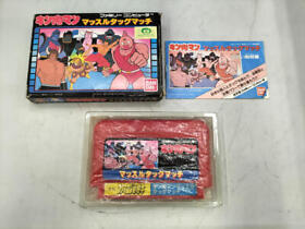 [Used] Bandai KINNIKUMAN Muscle Tag Match Nintendo Famicom FC Software Japan