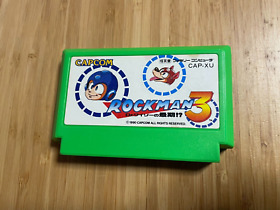 Rockman 3 Nintendo Famicom NES Capcom 1990 Mega Man Japanese Version