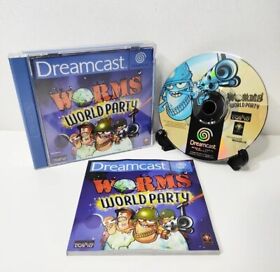 Worms World Party - SEGA Dreamcast - Game Retro PAL Complete 