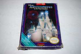 Disney Adventures in the Magic Kingdom Nintendo NES Video Game Complete in Box