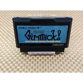 Nintendo Gimmick Cartridge Only Famicom Tested NTSC-J 1986 Vintage Rare JPN USED
