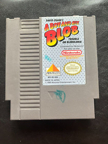 A Boy and His Blob (NES, 1989 - Absolute) Used, Tested & Works!