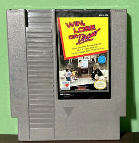 Win Lose Or Draw Nintendo NES Game Cartridge Classic Video Game