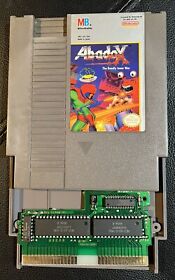 Abadox NES Authentic Nintendo Cart! Cleaned, Tested & Working!