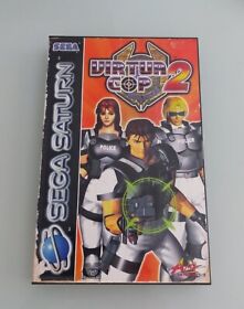 Sega Saturn Game - Virtua Cop 2 (Worn Case)