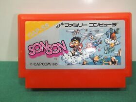 NES -- SON SON -- Famicom. Japan. 10329
