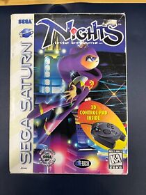 Nights into Dreams 3D Controller Bundle Sega Saturn Video Game with Box