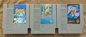 Fester's Quest / Super Pitfall / Winter Games 3 Game NES Lot - Cart Only