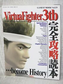 VIRTUA FIGHTER 3TB Kanzen Kouryaku Dokuhon Guide Fan Dreamcast Book 1998 SI86