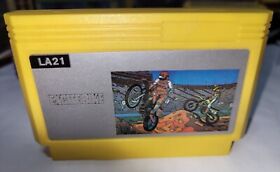 RARE Vintage Famiclone Excite Bike Dendy Pegasus  Famicom cart '90 Old Chips