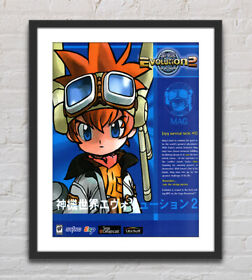 Evolution 2 Far Off Promise Sega Dreamcast Glossy Promo Ad Poster Unframed G3427
