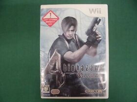 Nintendo Wii -- BIOHAZARD 4 Wii EDITION -- *JAPAN GAME* 48953