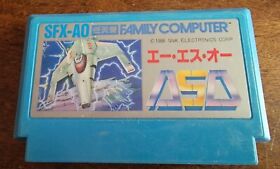 Alpha Mission ASO Armored Scrum Object Famicom Japan Import tested US SELLER📡