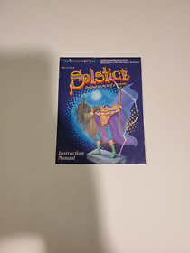 Solstice: The Quest for the Staff of Demnos (Nintendo NES, 1990) ☆ MANUAL ☆