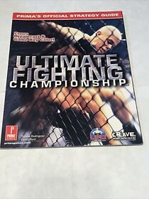 UFC Ultimate Fighting Championship Prima's Official Strategy Guide Dreamcast P14