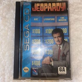 Used Jeopardy (Sega CD, 1994) CIB Case Manual Complete